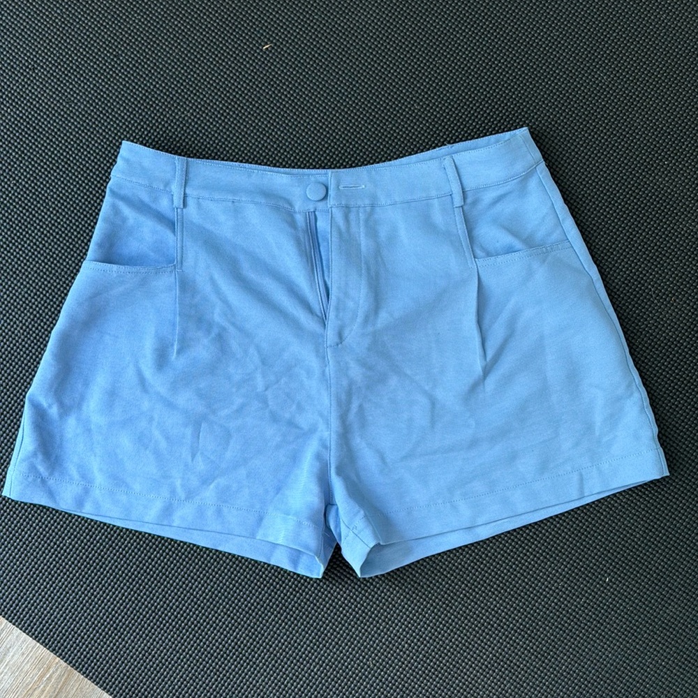 Kittenish Periwinkle Shorts